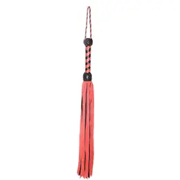 Prowler RED Flogger 33'' Crni/Crveni Kožni Udarac