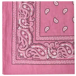 Hanky Light Pink Bandana - Symbolic Accessory for Community Expression