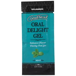Pipedream Oral Delight Gel Mint Bulk Refill 48 x 7g Single-Use Packs