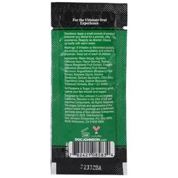 Doc Johnson Oral Delight Gel Green Apple Bulk 48 Sachets 7g Each