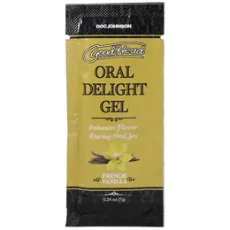 Doc Johnson Oral Delight Gel French Vanilla Bulk 48-Pack 7g Sachets