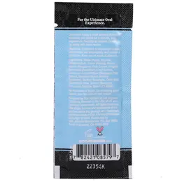 Pipedream Oral Delight Gel Cotton Candy 48-Pack Single-Use Sachets 7g