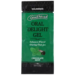 Doc Johnson Oral Delight Gel Chocolate Mint 48-Pack Bulk Refill 7g