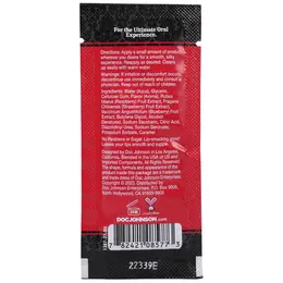 Pipedream Oral Delight Gel Cherry Bulk Refill 48 Sachets 7g Each