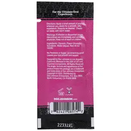 Doc Johnson GoodHead Warming Gel Watermelon 48 Sachets 7g Bulk Pack