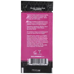 Doc Johnson GoodHead Warming Gel Strawberry Bulk 48 x 7g Refill Pack