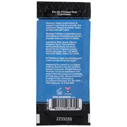 Doc Johnson Slick Head Glide Chocolate Cherry Bulk 48 x 7g Vegan Lubricant