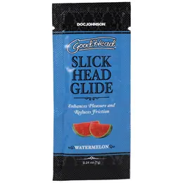 Doc Johnson Slick Head Glide Watermelon 48x7g Vegan Lubricant Pack