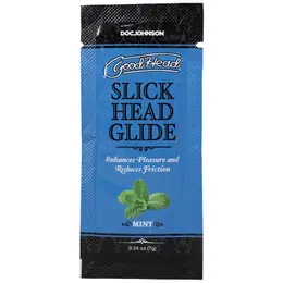 Doc Johnson Slick Head Mint Glide Bulk Refill 48 x 7g Vegan Lubricant