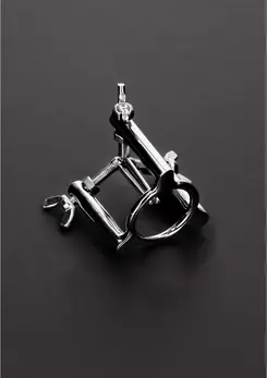 Triune Steel 3-Way Urethral Expander with Glans Ring, 32mm