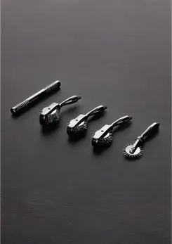 SINNER GEAR Interchangeable Pinwheel Set Chrome 4 Attachments
