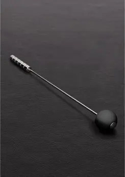 Shots Steel Intimate Crop 50cm - Silicone Tip & Steel Handle