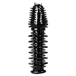Satisfyer Enhance Silicone Extension Sleeve Black 15 cm