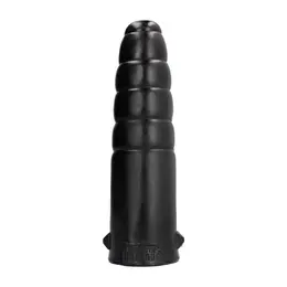 Domestic Partner Sea Wolf Progressive Black Plug 5-Stage Soft Rubber