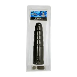 Domestic Partner Sea Wolf Progressive Black Plug 5-Stage Soft Rubber