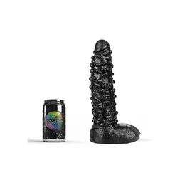 Dark Crystal DC44 Crna Intimna Mašina Teksturirana 23.5 cm
