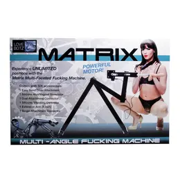 Matrix Multi-Angle Intimate Machine, Adjustable Steel Frame, Black