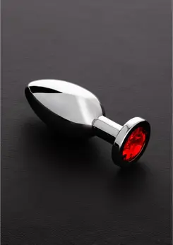 Sinner Gear Steel Plug Large with Decorative Gemstone Base