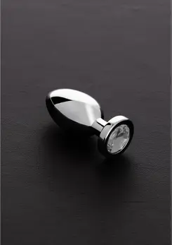 Sinner Gear Stainless Steel Plug Small with Decorative Gemstone