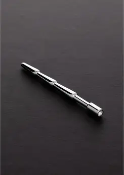 Rider Stainless Steel Intimate Plug with Decorative Jewel, Medium
