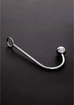 Master Series Steel Bondage Hook 40mm with Spherical End - Durable Design