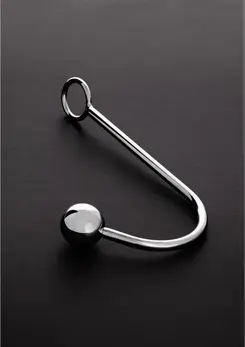 Master Series Steel Bondage Hook 40mm with Spherical End - Durable Design