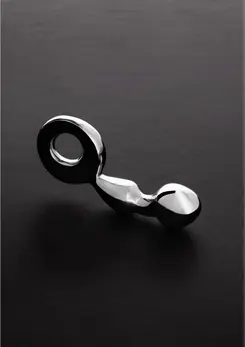 Shots Steel Plug Premium Stainless Steel Medium with Handle