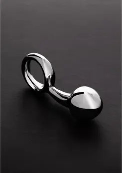 Shots Steel Prostate Plug 39mm - Ergonomski Intimni Uređaj od Nerđajućeg Čelika