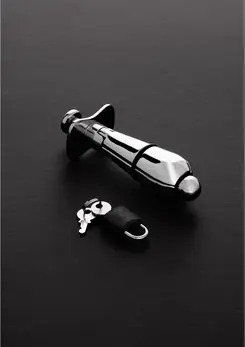 Master Series Stainless Steel Locking Plug Junior - Expandable Design