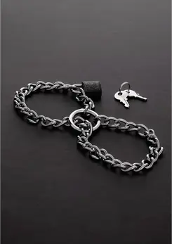 Ouch! Adjustable Steel Chain Joint Restraints with Secure Lock System