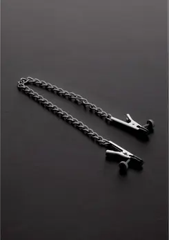 Sinner Gear Adjustable Stainless Steel Nipple Clamps with Vinyl Tips