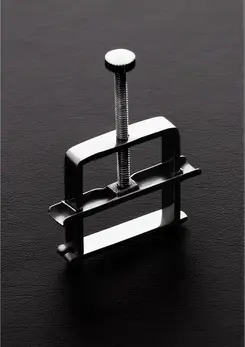 Shots Press Style Adjustable Nipple Clamp - Precision Control, Metal