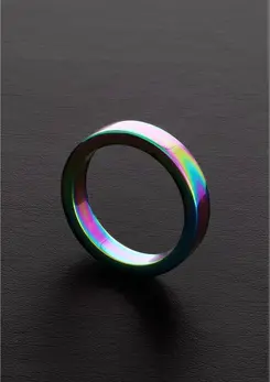 Rimba Rainbow Ravni Čelični Udobni Potporni Prsten 8x50 mm