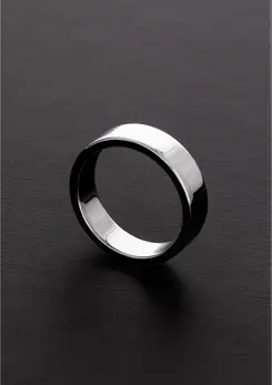 Nexus Flat C-Ring 12x45mm High-Polish Stainless Steel Band