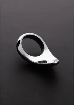 Kiotos Teardrop Steel Intimate Ring 45mm - Ergonomic Design, Polished Finish
