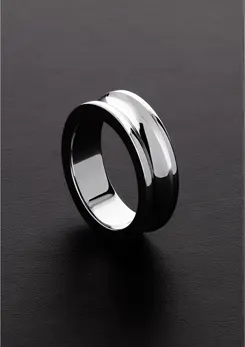 Bondage Play Stainless Steel Intimate Ring 15x55mm Ergonomic Design