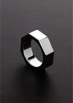 NUT Stainless Steel Ring 15x6x50mm - Durable Intimate Accessory