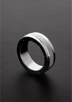 COOL and KNURL Premium Ring 15x45 mm - Ventilated Anatomical Design
