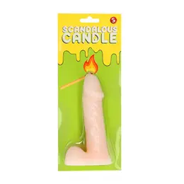 Scandalous Candles Decorative Fun Candle Pink 13cm