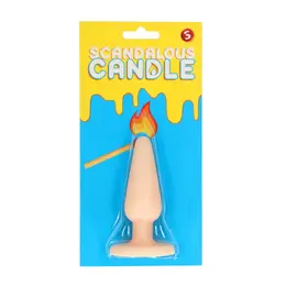 Scandalous Candles Decorative Candle Plug Shape Black 12cm