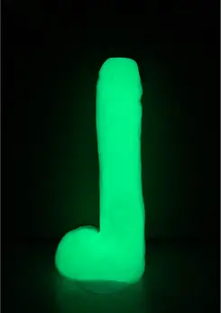 Glow in the Dark FunSoap Model Intimate Gift 18cm Green