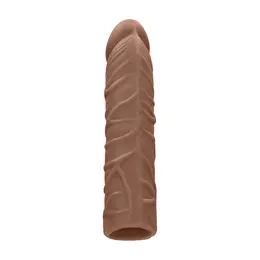 Lovetoy Produžni Rukav 17 cm - Anatomski TPE Model, Kožni Ton