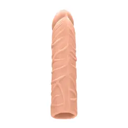 Lovetoy SoftTouch Intimni Produžetak 17 cm - Fleksibilni TPE, Kožni Ton