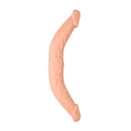 You2Toys Double Dong 36 cm Fleksibilni Intimni Sistem, Boja Kože