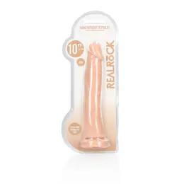 Seven Creations Model 10/25 cm Anatomski Dong, Velvet Touch TPE, Vakuumska Čašica