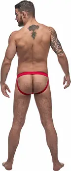Male Power Pure Comfort Modal Athletic Jockstrap S/M Red