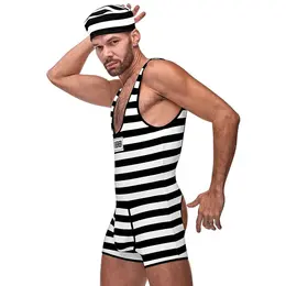 Male Power Hard Time L/XL zatvorenik kostim set sa kapom