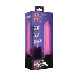 GC Vibrating Model 8 - Thick Anatomical Form, 20 cm, TPE Material