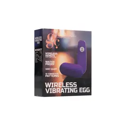 Shots Vibra Egg Wireless Remote Control Pink Compact Model