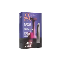 Lady Vibe Chrome Silver višebrzinski intimni uređaj od Shots Toys